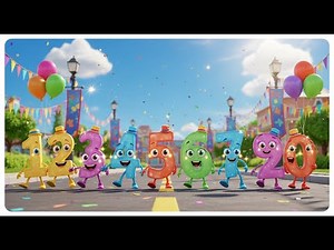 One to Twenty with the Number Parade 🎉 | Number Song for Kids | Learn to Count from 1 to 20