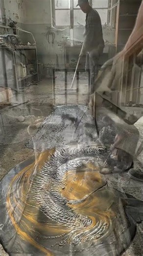 Satisfying Garage Epoxy Floor Transformation | Before & After