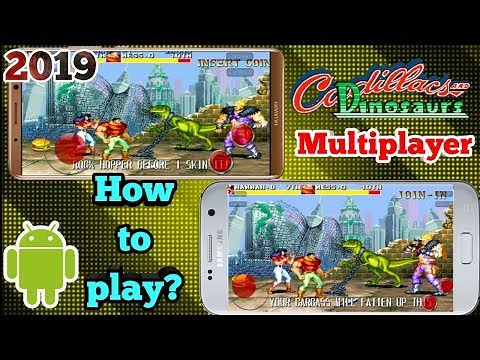 Cadillacs and Dinosaurs Multiplayer mode for Android|Mustafa|2 Players|Arcade Game