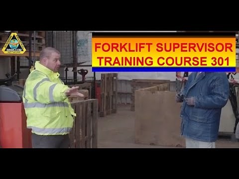 Forklift Supervisor Training 301 - Forklift driver evaluation