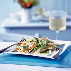 Crunchy Crab Salad with Sweet Chilli Dressing