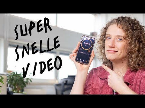 🤯 In 30 minuten (!) een video maken | van idee tot montage