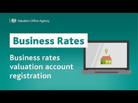 Business Rates Valuation Account registration