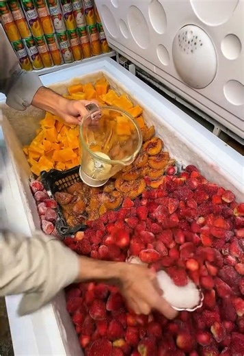 Delicious 4 Mix Milk Shake with Fresh and Dried Fruits