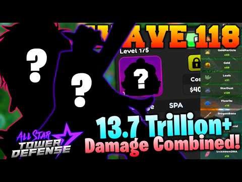 13.7+ Trillion Damage COMBINED in All Star Tower Defense Roblox