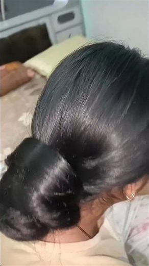 #rapunzel #hairstyle beautiful bun hairstyle