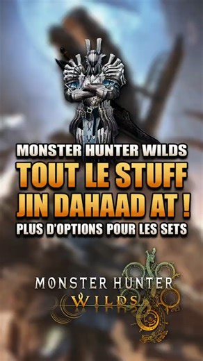 Découvre l’armure du Jin Dahaad Alpha Suprême de Monster Hunter Wilds !