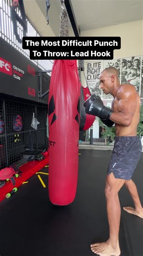 251K views · 2.8K reactions | Lead hook is one of the most difficult punches to throw. ⚔️ here is the trick to learn the biomechanics of the punch. 卵 #boxing #mma #muaythai #workout #fitness | plantbasedboxer | Facebook