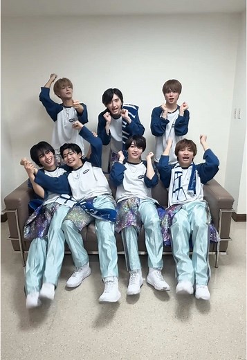 なにわ男子の勇気100パーセントパフォーマンス