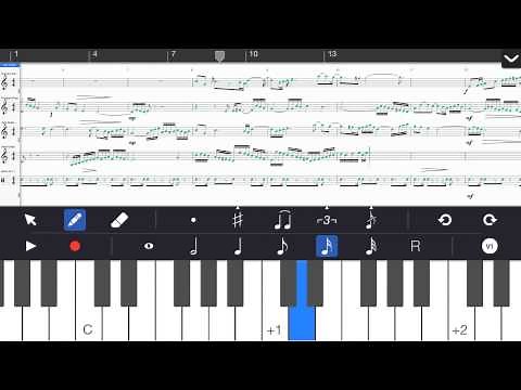 Symphony for iPhone Music Notation App – Overview