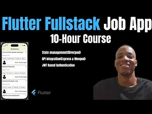 Fullstack Mobile |Flutter App Course with Node js/Express js |Job Board App|Restful API