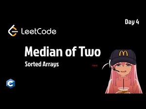 Junior Dev to Senior – Day 4 | LeetCode Median of Two Sorted Arrays in C