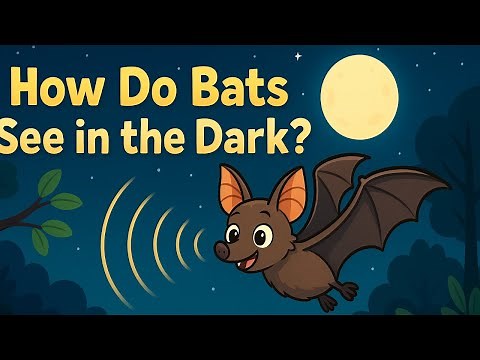 How Do Bats See in the Dark? | Amazing Echolocation Facts for Kids