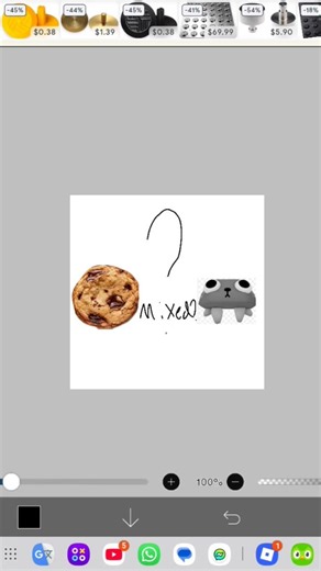 turning pebble into a cookie!! #art #animation #cookie