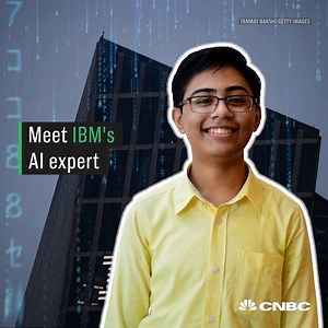 337K views · 1.7K reactions | This is IBM's artificial intelligence expert. He's only 14-years-old. | CNBC | Facebook