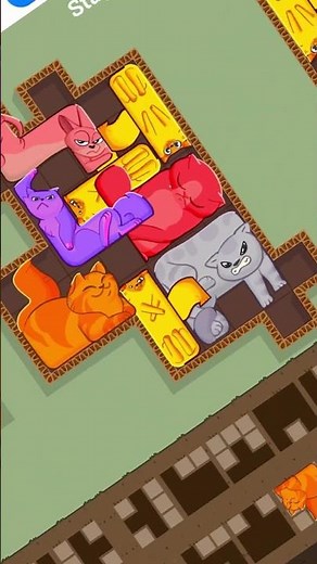 Puzzle Cats - Gameplay Walkthrough (iOS & Android) #shorts #games #funny