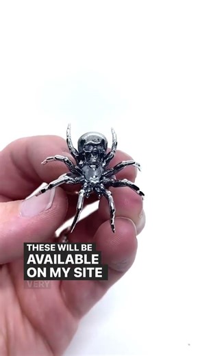 A new and interesting little side project! These will be available in oxidized sterling and in gold