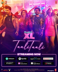 Time to turn up the volume and groove on the beats of the #TaaliTaali song! 💃🏻 Song now streaming on all music platforms - https://linktr.ee/tseriesmusic #DoubleXL in cinemas on 4th November. #baatmeinWAZANhai Sonakshi Sinha Huma Qureshi Zaheer Iqbal Mahat Raghavendra #BhushanKumar #KrishanKumar #VipulDShah Ashwin Varde Rajesh Bahl #MudassarAziz #SaqibSaleem Satramm Ramani #ShivChanana #MilindJog Kanishk Seth Sohail Sen Jimmy Sheirgill Shikhar Dhawan Niki Walia Kanwaljit Singh Sacchin Shrof Al