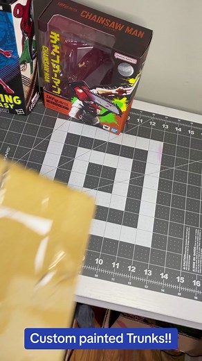 Custom Painted Trunks: A Nostalgic Anime Collectible