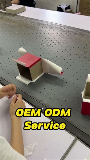 This flip-top magnetic gift box undergoes strict quality control at every stage. #packagingdesign