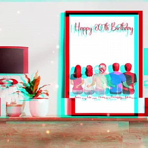 Happy 80th Birthday Gift, Personalized Dad Birthday Gift, 80th Birthday Gifts for Dad, 80th Birthday Gift Ideas, Birthday Gifts for Dad - Etsy