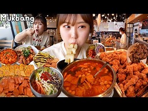 Mukbang | All you can eat luxurious Korean food buffet with just 10,000KRW (8 USD) 🍱🍜😋