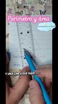 Perímetro y área #matematicas #algebraicamente #mathematica #universidad #educativa #clases #diy