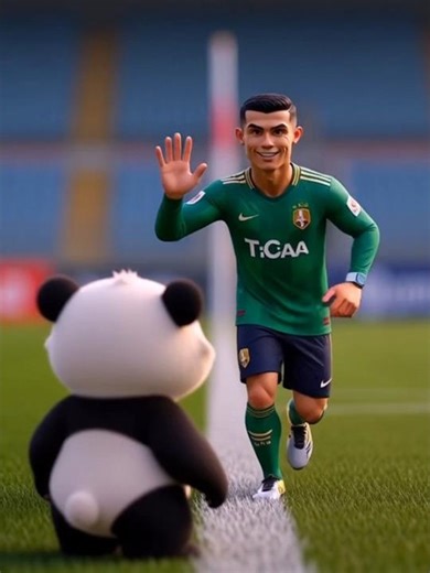 panda meets CR7