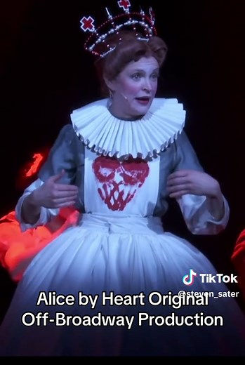 The Queen of Queens — Grace McLean ♥️🙌 #musicaltheatre #broadwaymusical #theatrekid #alicebyheart #aliceinwonderland