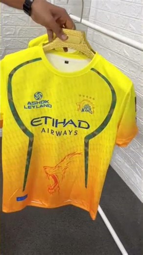 CSK JERSEY AVAILABLE😍 SET DRESS 💥 ONLINE ORDER ⚡ CALL & WHATSAPP : 8015597800#fashion