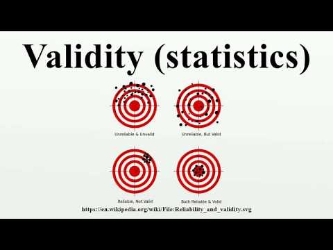 Validity (statistics)