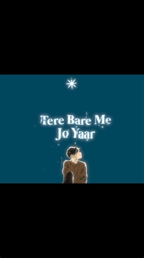 hisoka_4341 on Instagram: "Mantion your Love 🤍✨ Tere bare me jo yaar💖 baithe Likhrahe hum abhi ✨💌. . . . . . #foryou #explorepage #music #reelitfeelit #trendingreels [Song- sawaal ✨ , lyrics videos, bollywood songs] Go viral go viral go viral go viral go viral go viral"
