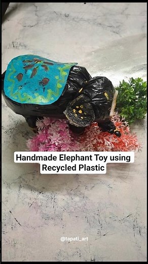 Handmade Elephant Toy using recycled items |Step-by-Step Tutorial for Beginners #recycled #homedecor