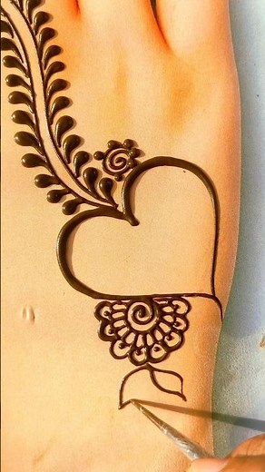 Easy Trending Stylish Latest Mehndi Design✨🔥 Backhand Mehndi Design#shortsfeed #mehndi #hennadesign