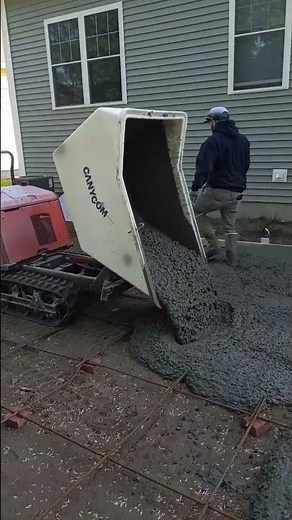 Magic Concrete Power Buggy Makes it Easy to Pour