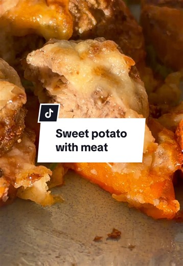 Savory Sweet Potato Rings with Juicy Meat Filling