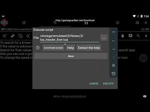 Fix invalid binary script header - GameGuardian