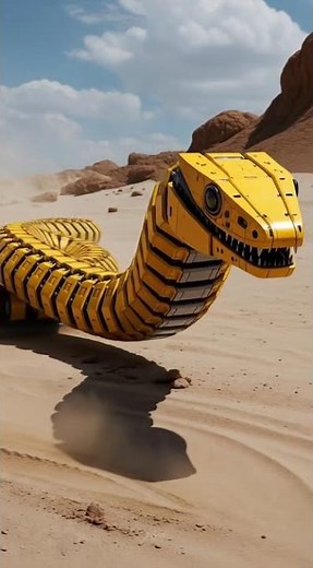 The Giant Robotic Snake Machine That Moves Like a Real Predator!