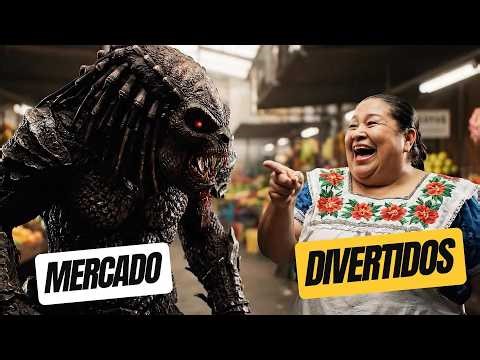 ¿Qué pasa cuando Predator visita un tianguis?