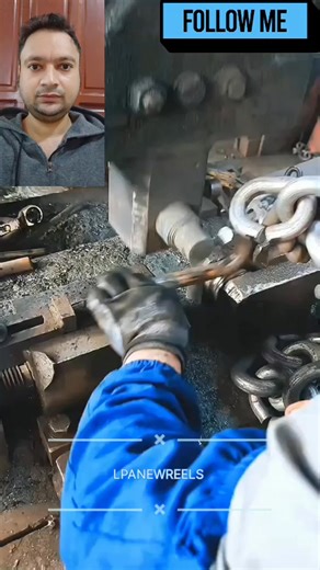 152K views · 363 reactions | MANUFACTURING PROCESS OF BIG CHAIN  #manufacturing #bigchain #chain #metalchain #machine #factory | Lpanew Reels | Facebook