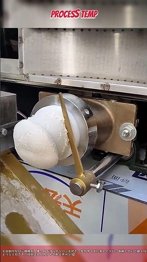 自動機械によるパン生地の正確な分割・裁断プロセス #worker #process #baking #factory #dough