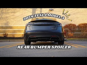 Improve The Exterior Look Of Your 2024 Tesla Model 3!