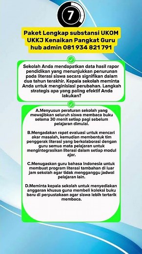 SOAL UKOM GURU MUDA KE GURU MADYA UKKJ GURU #guru #ukkj #ukom #profilingasn