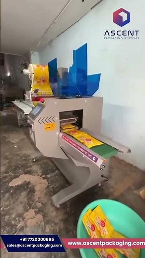 Horizontal Flow Wrap Machine