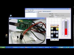 OneWireViewer application demonstrates USB to UART With DS18B20