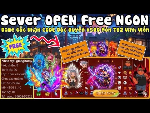 Ninja School Online Lậu Miễn Phí Tặng Giftcode Độc Quyền x500 Món Đồ Trang Bị 2 Vĩnh Viễn Đồ VIP +16