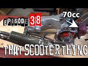 Building a 70cc Minarelli Top Performance scooter engine for our Yamaha CA 50cc - TST Ep. 38