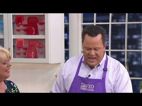 Lock & Lock 10-Piece Nestable Storage Set w/ 2 Handle Lids on QVC