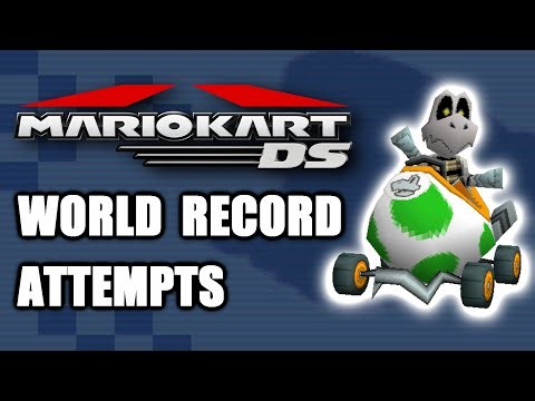 Mario Kart DS 32 Tracks Speedruns WR attempts