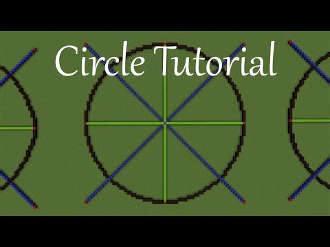 How to Create a Circle in Minecraft: Easy Cross Method